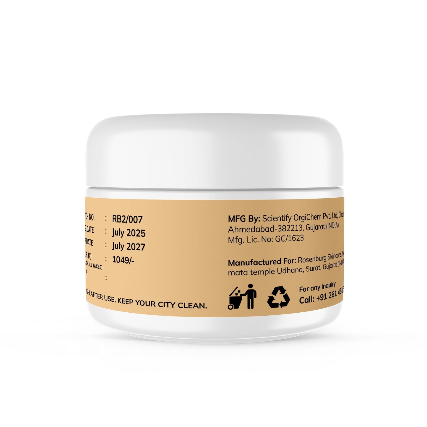 Vitamin C+ Pure Glow Cream 100 gm Pack of 2